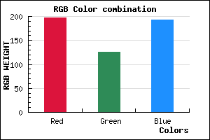 rgb background color #C57DC1 mixer