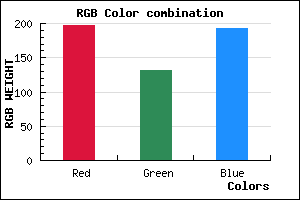 rgb background color #C584C0 mixer