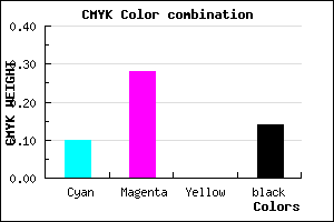 #C59EDC color CMYK mixer