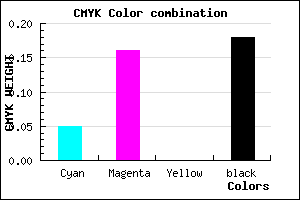 #C5AED0 color CMYK mixer