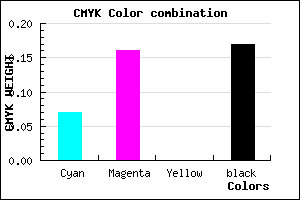 #C5B1D3 color CMYK mixer