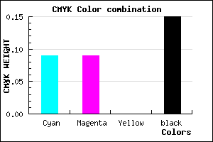 #C5C5D9 color CMYK mixer
