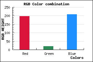 rgb background color #C514D0 mixer