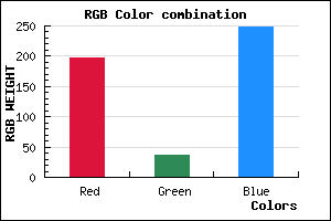 rgb background color #C524F9 mixer