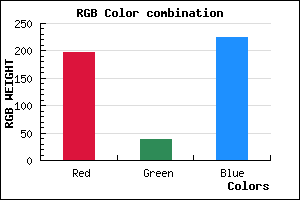 rgb background color #C527E1 mixer