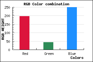 rgb background color #C52CFA mixer