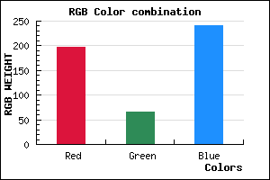 rgb background color #C542F0 mixer