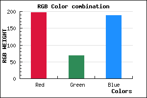 rgb background color #C545BD mixer