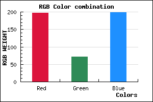 rgb background color #C548C6 mixer