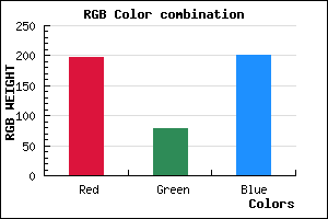 rgb background color #C54FC9 mixer