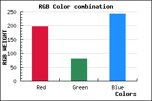 rgb background color #C550F2 mixer