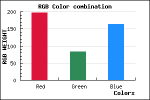 rgb background color #C553A3 mixer