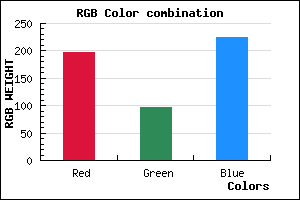 rgb background color #C561E1 mixer