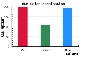 rgb background color #C66CC0 mixer