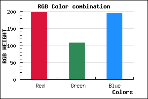 rgb background color #C66CC3 mixer