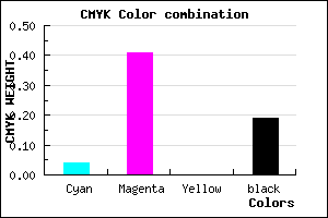 #C67BCF color CMYK mixer