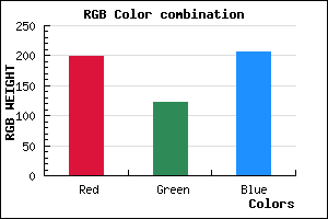 rgb background color #C67BCF mixer