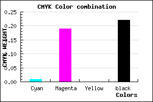 #C6A2C7 color CMYK mixer