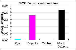 #C6A4C8 color CMYK mixer