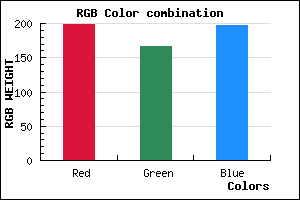rgb background color #C6A6C5 mixer