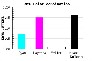 #C6B4D5 color CMYK mixer