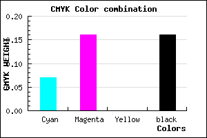 #C6B4D6 color CMYK mixer