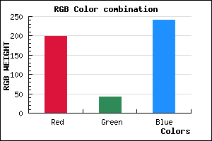 rgb background color #C62AF0 mixer