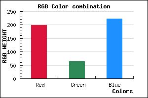 rgb background color #C63FDF mixer
