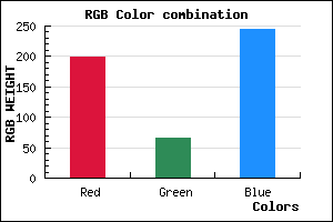 rgb background color #C641F5 mixer
