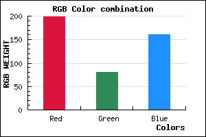 rgb background color #C650A0 mixer