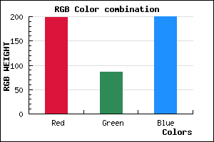 rgb background color #C656C8 mixer