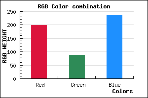 rgb background color #C657EB mixer