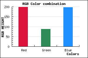 rgb background color #C658C5 mixer