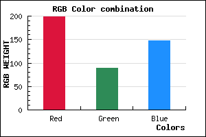 rgb background color #C65993 mixer