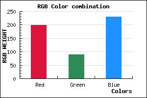 rgb background color #C65AE6 mixer