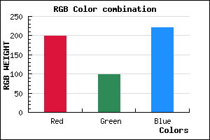 rgb background color #C662DD mixer