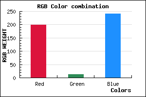 rgb background color #C70DF0 mixer