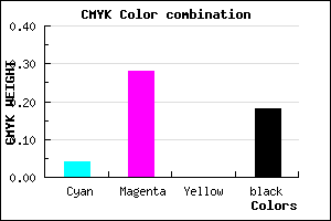 #C796D0 color CMYK mixer