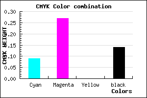 #C79FDB color CMYK mixer