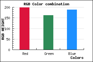 rgb background color #C7A2BD mixer