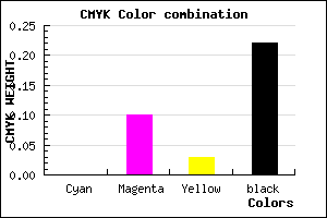 #C7B3C1 color CMYK mixer
