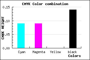 #C7C7DB color CMYK mixer
