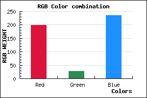 rgb background color #C71CEC mixer