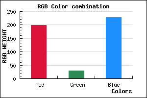 rgb background color #C71EE5 mixer
