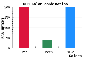 rgb background color #C726C7 mixer