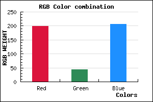 rgb background color #C72CCF mixer