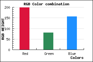 rgb background color #C7519C mixer