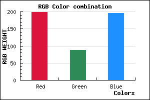 rgb background color #C757C3 mixer