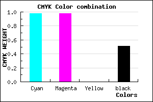 #02027C color CMYK mixer