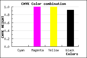 #140000 color CMYK mixer